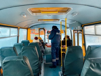 В городе Боготоле сотрудники Госавтоинспекции провели мероприятие «Школьный автобус»