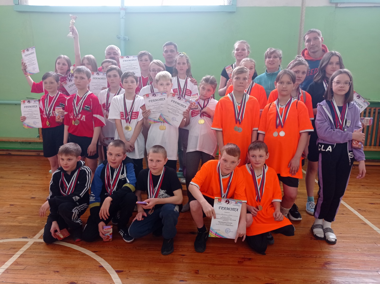 28 апреля на базе МБОУ Боготольская СОШ прошел муниципальный этап Всероссийских спортивных соревнований школьников «Президентские состязания» в 2022 – 2023 учебном году.
